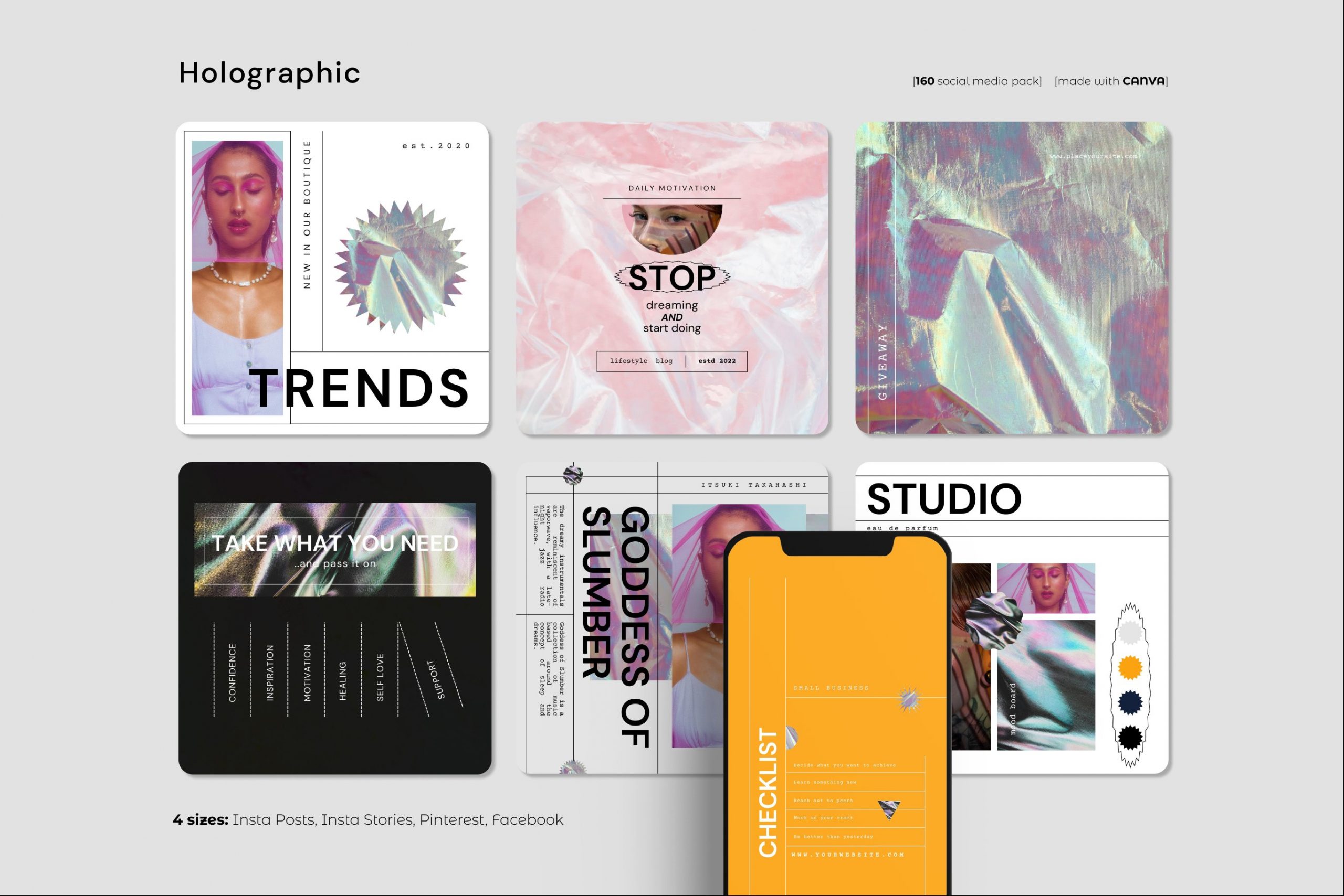 Holographic_Social_Media_Templates